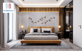 Nội thất phòng ngủ chung cư mẫu 01