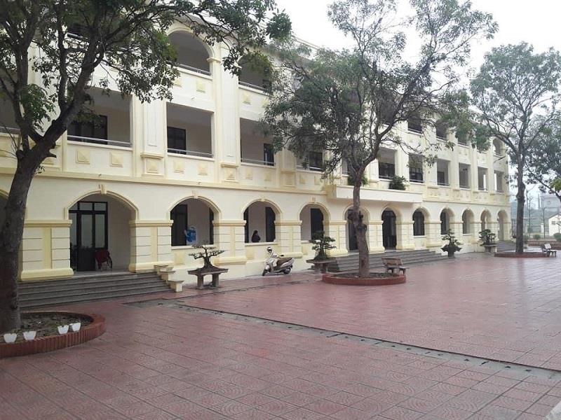 Thi công trường tiểu học Văn Khê (2018)